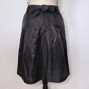 Esprit linen blend skirt, black, size 6